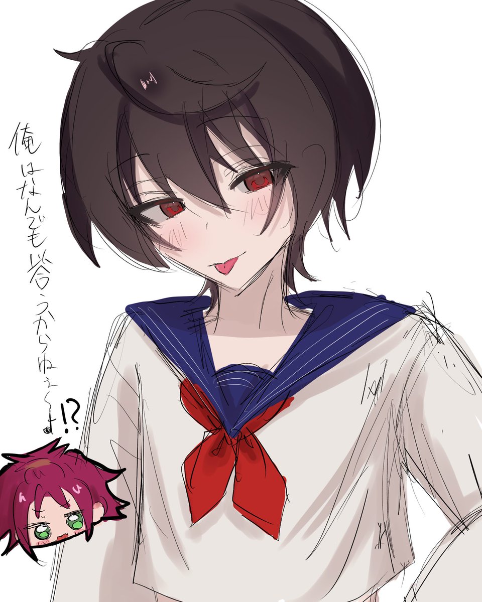 2525Happy_0's tweet photo. #りつまおワンドロワンライ

⚠️凛月の女装 https://t.co/Ql2O0qkMjf