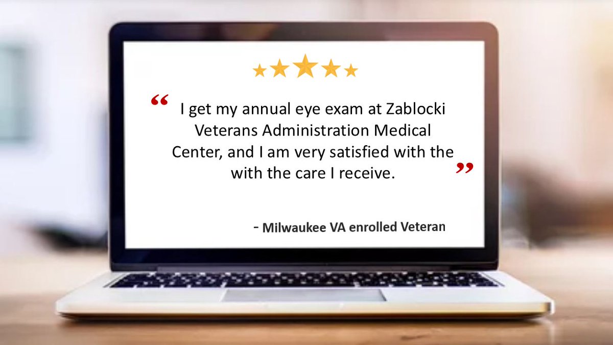 milwaukeeva's tweet photo. Have you seen what the Milwaukee VA's Optometry team can do for you? 👀
Our optometrists offer comprehensive eye exams, preventive vision care, and treatment for conditions like diabetic retinopathy, glaucoma, and macular degeneration. We provide prescriptions for eyeglasses and other assistive devices. We also provide low-vision rehab services for Veterans with vision loss or brain injuries.
Learn more on our website: https://t.co/cVSo3JuRqM