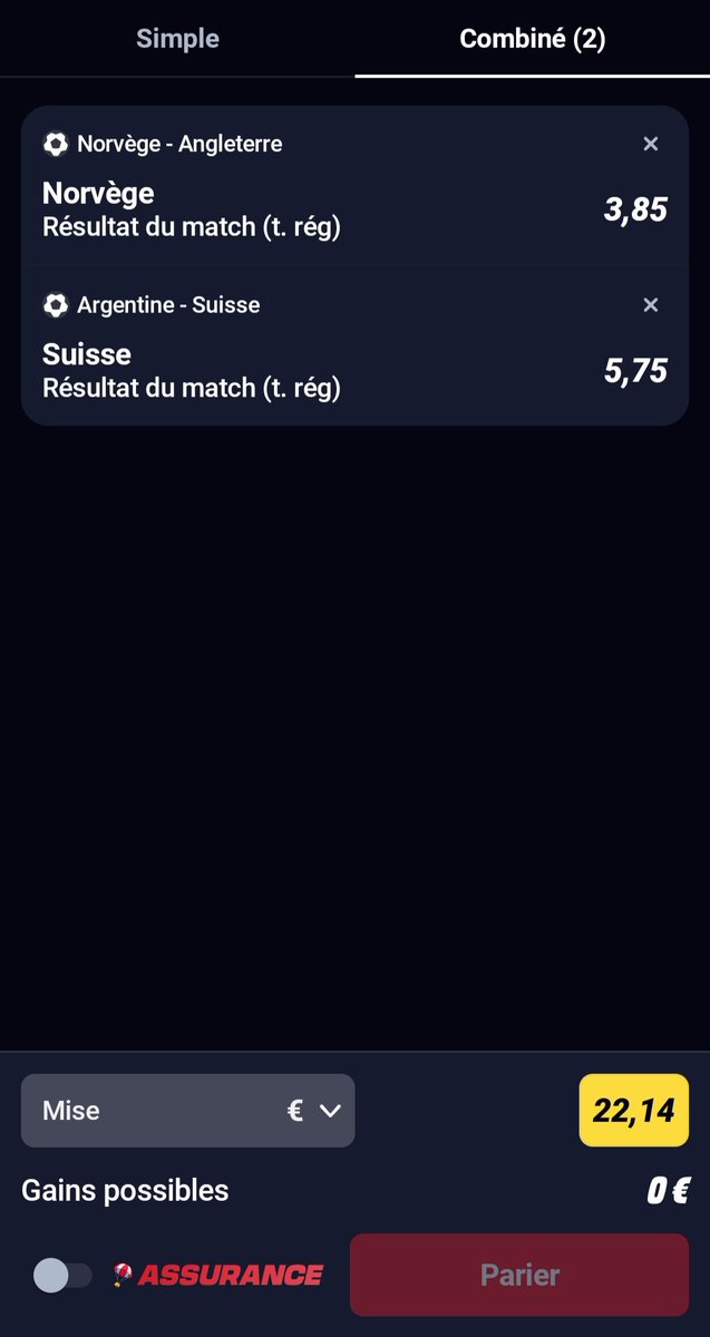 AlexEric1986's tweet photo. @Betclic MrAlex1986
Une petite folie? https://t.co/QXVSIpkWNS