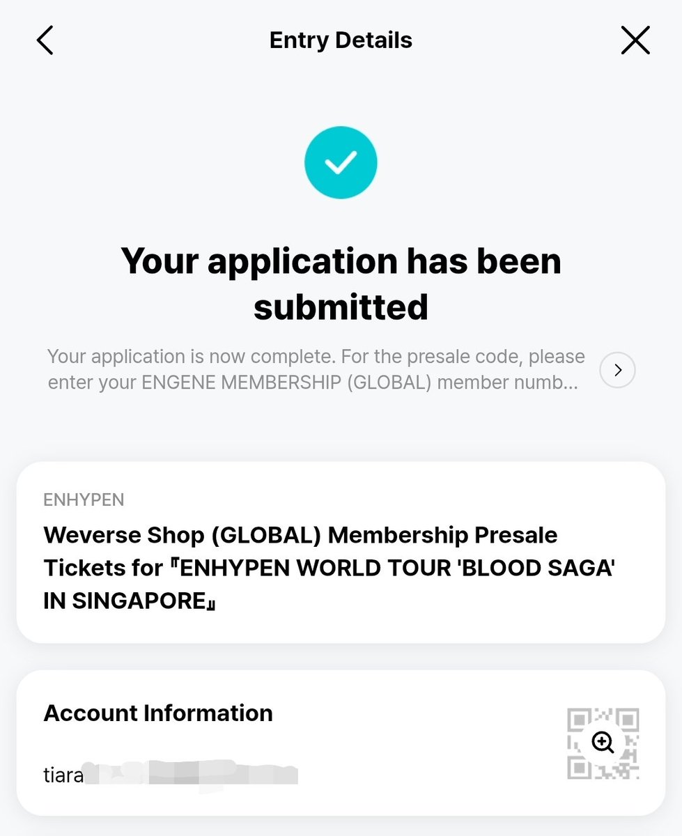 ttiaraz18's tweet photo. Guys aku open rent membership Enhypen world tour blood saga in singapore
💰 100k
☑️ non sharing https://t.co/ppAEBDaVTg