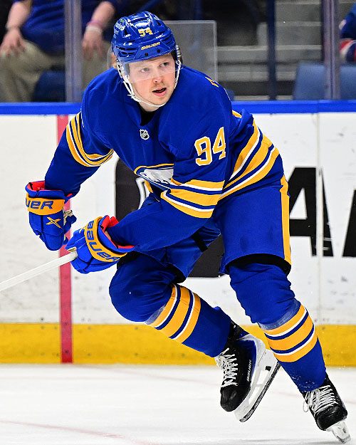 4EverASabresFan's tweet photo. Top Sabres prospect projections in their age 23 season (prime)

1. K. Helenius

Imo Helenius will become the Sabres 1C 30g-45a-75p while being good defensively and tenacious

2. R. Mrtka

The definition of a 3D Mrtka possesses size, skating ability, and a calm game 7g-31a-38p https://t.co/BqDZUsQAFa