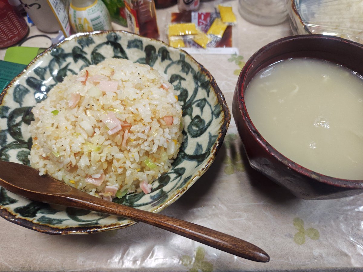 masakitoshisuke's tweet photo. お家炒飯 https://t.co/rh7avl9KIT