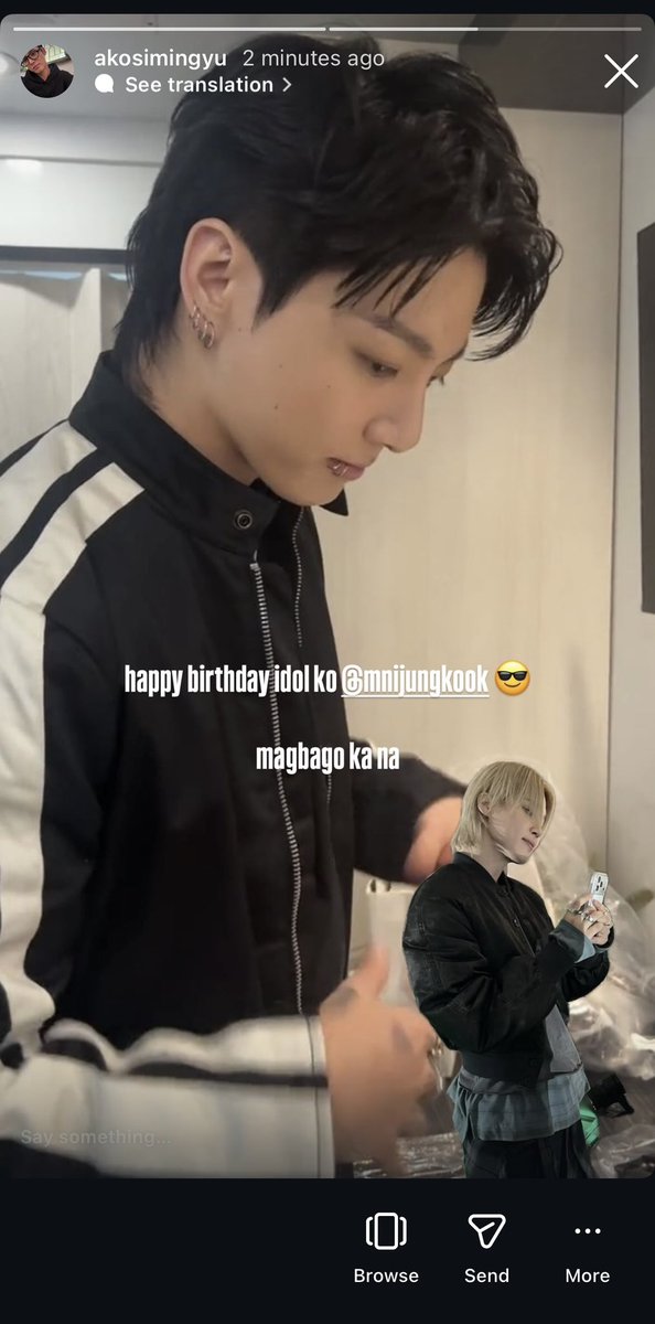 jmnaegi's tweet photo. #filojikooktwt

kapag babatiin si jungkook sa ig story ng mga friends niya, nakaedit / tag si jimin sa story https://t.co/d4ZNYiLcGQ