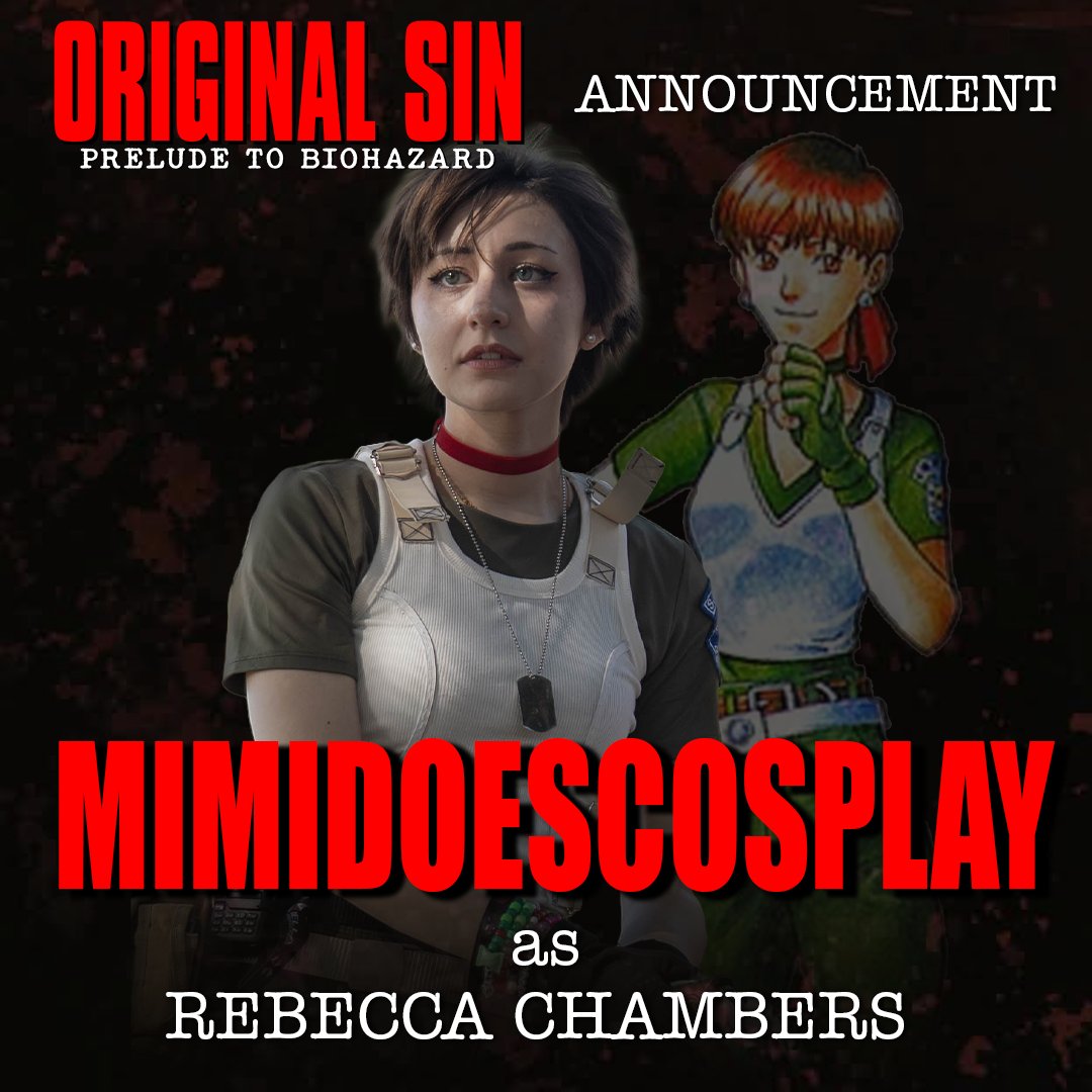 BioDeclassified's tweet photo. ICYMI the incredibly talented @MimiDoesCosplay is stepping into the boots of Rebecca Chambers for our upcoming RE1 fan prequel film, ORIGINAL SIN: Prelude to Biohazard. 🎬🌿

To celebrate Mimi joining the Survival Horror, we are offering an incredibly rare piece of survival horror history: get Albert Wesker’s most prized possession, the iconic Rebecca RPD Photograph, hand-signed by Mimi herself.

We are officially 20 DAYS away from the end of our campaign, and when the timer hits zero... this moment is gone forever.

To bring Rebecca to life with this level of passion and authenticity is a dream come true for us, but we can't cross the finish line without you. This project is a labour of pure love for the Resident Evil community, built by fans, for fans.

Please, help us make this definitive prequel a reality. Every single pledge brings us closer to the Spencer Mansion. Let's show the world what fans can do once again.
