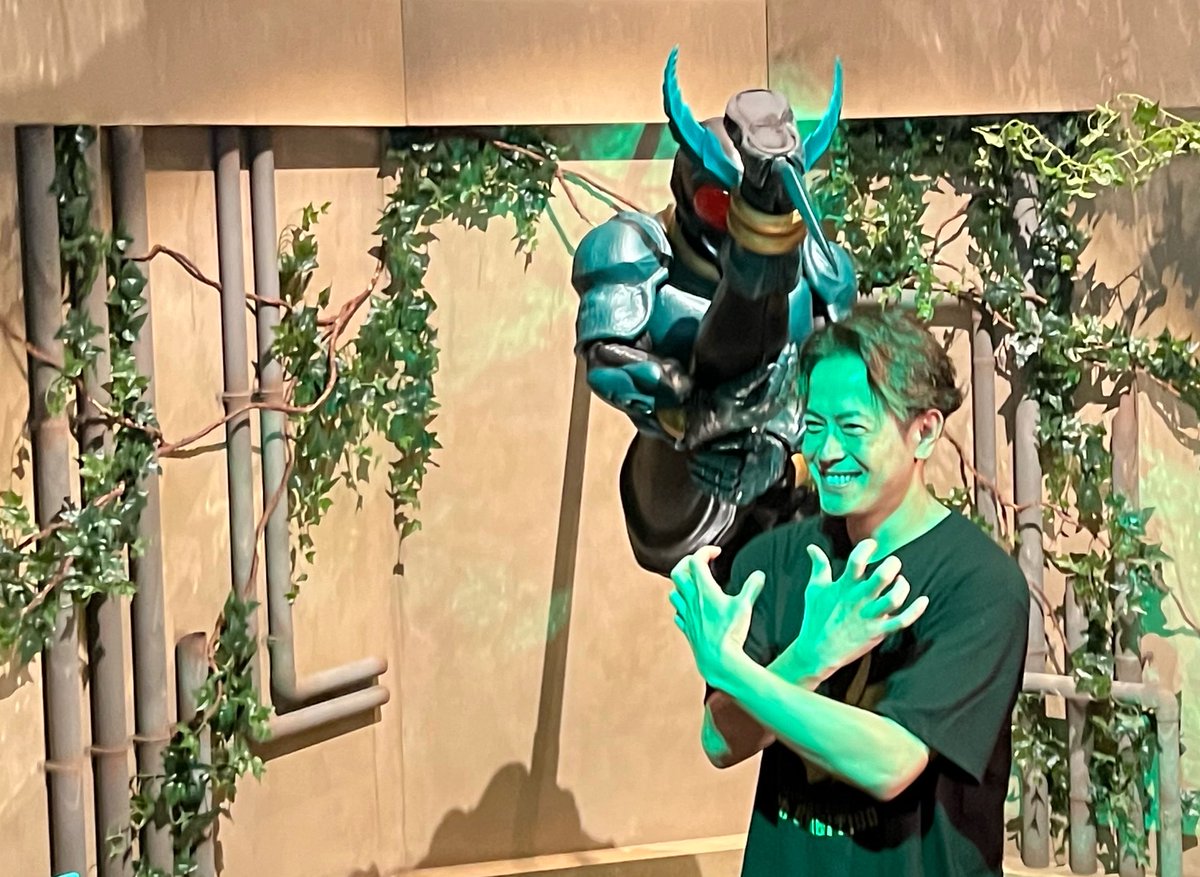 真アギト展 福岡会場 初日より💡 仮面ライダーになってしまった男 仮面