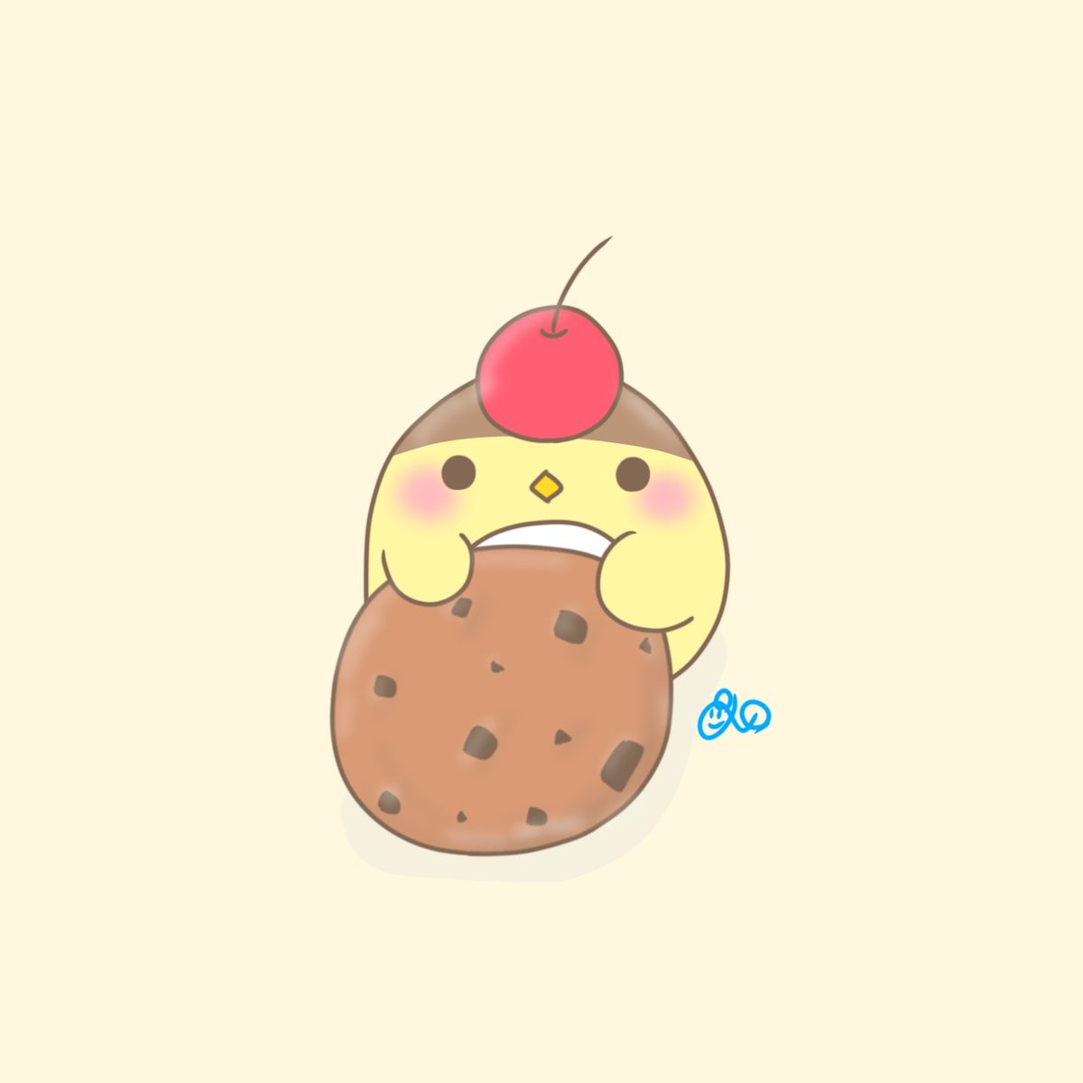 nnmr__o0's tweet photo. チョコチップクッキー。🍪

#ぺリんさん #ゆるいイラスト https://t.co/Ld744tSHix