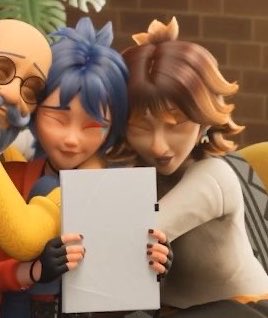 caprianciel's tweet photo. is this an excuse for my mari and marc are cousins theory? yes. yes it is. 

i do think it would be cute if mrs anciel and tom were siblings with mrs anciel being the eldest sister. marinette being the older cousin and marc being the youngest. https://t.co/Gw8xeGQYZ5