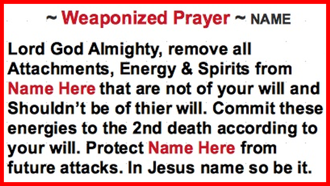 3rd__Ghost's tweet photo. (1 of 2)
~ Spiritual Warfare ~
Why and what you can do about it. Agree in Prayer more people more power. (See Attached) #NewWineskin