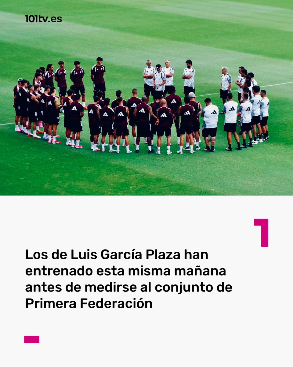 101TVSevilla's tweet photo. 🔴⚪ El Sevilla de García Plaza tiene este sábado su primer amistoso del verano. Será a las 21.00 horas en la Ciudad Deportiva ante el Juventud de Torremolinos.

ℹ️ @alberto_romera 
📱 Más información en https://t.co/bSKgLQK0Sl

#SevillaFC #JuventudTorremolinos https://t.co/tCKcMooocG