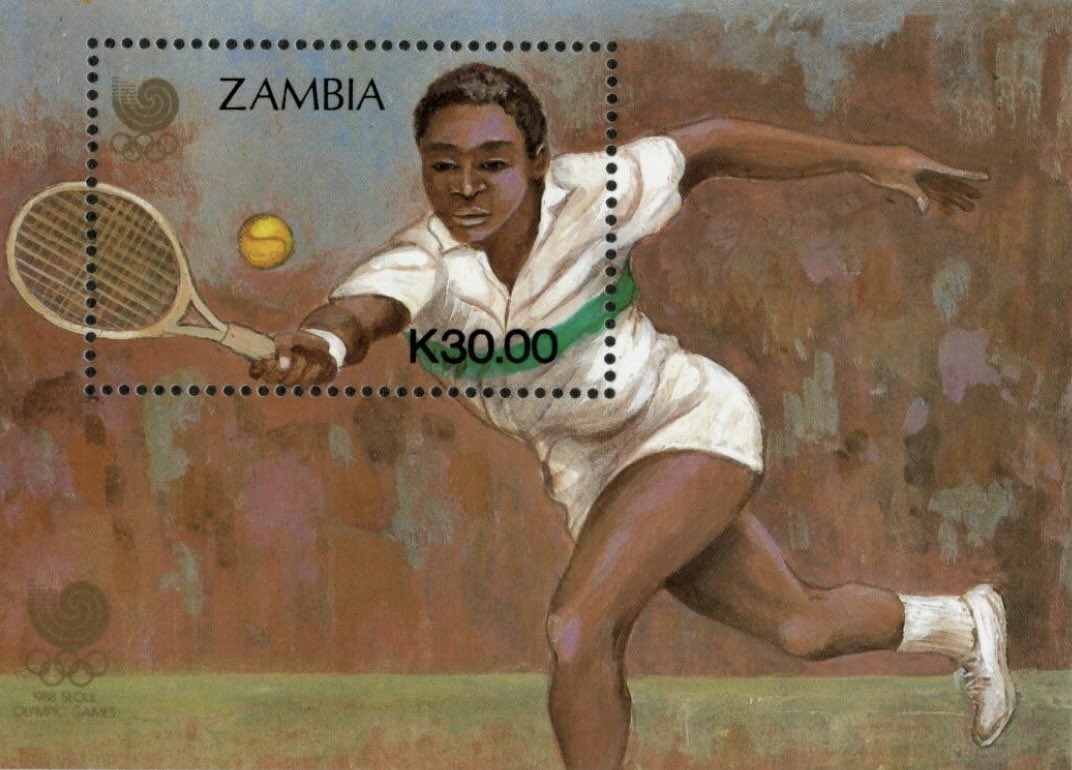 VicenteKster's tweet photo. @Philatelovely So here we are at last letter againβ¦
*Zambia (souvenir minisheet 1988) πΎ πΎ π
Itβs been a nice A-Z π
#sports #stampcollecting #post #postage #sellos #postes #philately #tennis β½οΈππβΎοΈπΎππππΈπππβ³οΈβΈοΈπ₯π€Ώπ₯πͺπ₯π€Ύπ»ββοΈπ€Ίππ»ποΈββοΈππ»π€½ββοΈπ£ββοΈπ§ββοΈπ΄π½ββοΈπ€ΌββοΈβ·οΈπΏππ₯
π±π₯ππ»ββοΈββ‘οΈπ₯ https://t.co/617Ma9Aa8u