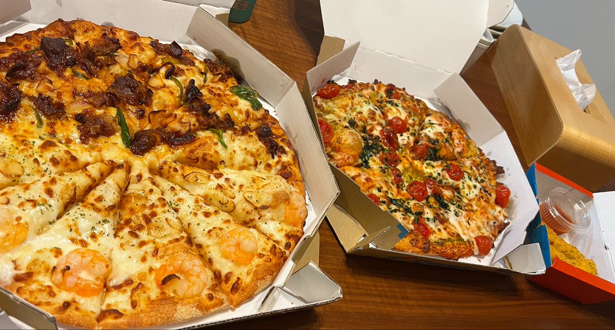 IWGPch's tweet photo. #晩御飯 #DOMINO🍕 https://t.co/9NAzIXA07L