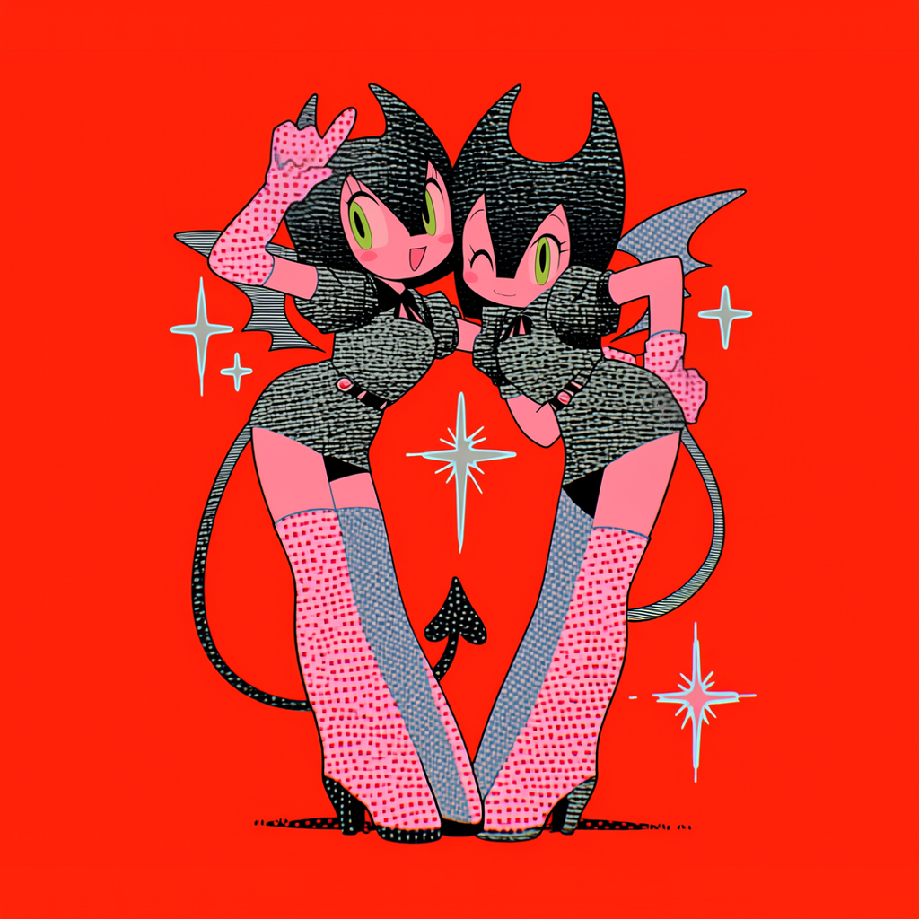 nak_mushi's tweet photo. DEVIL GIRL https://t.co/G3xPa6GJ3d