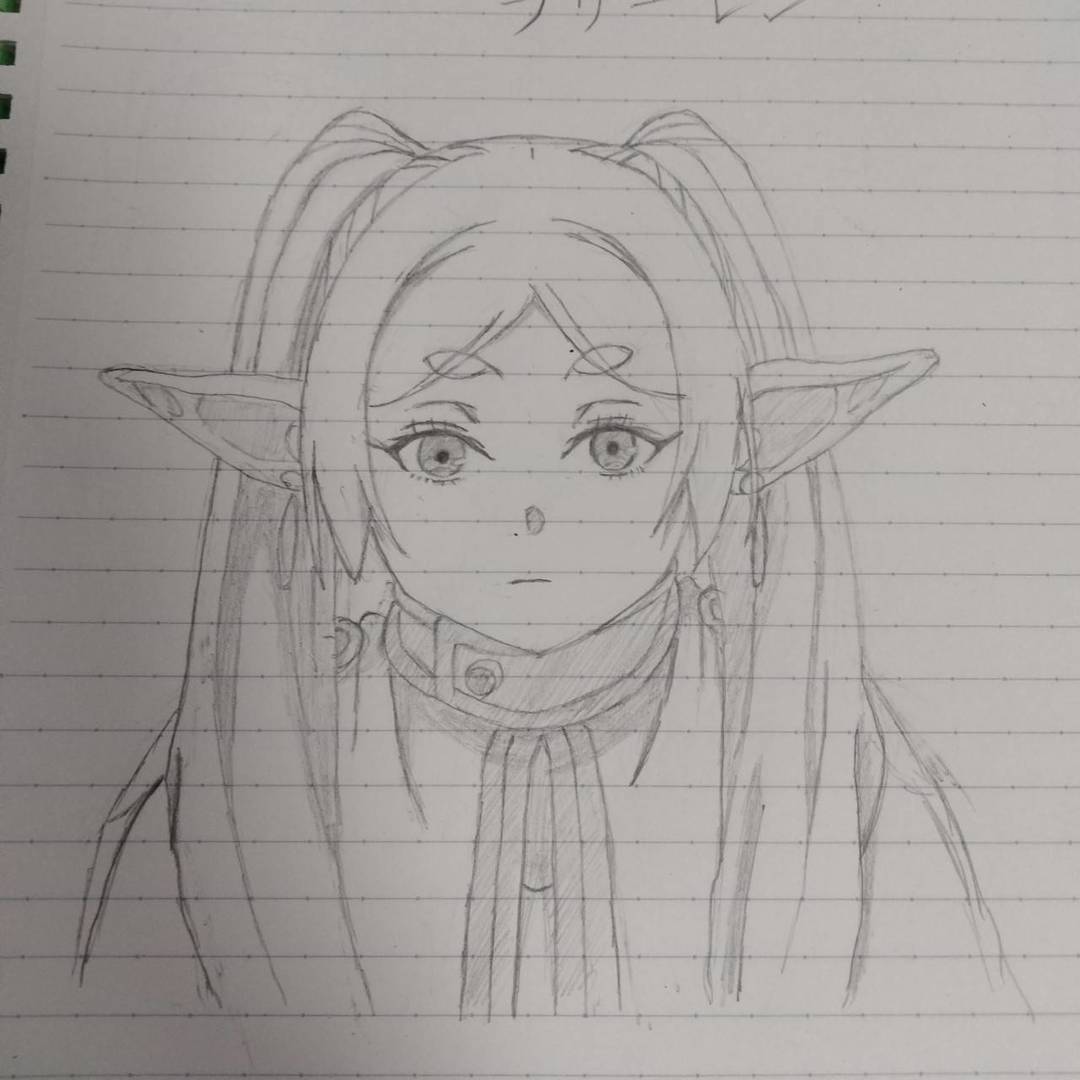 hiro040322's tweet photo. 葬送のフリーレンから
フリーレンを描きました👍️
#イラストㅤㅤ #フリーレン https://t.co/nZsWRI1gnx