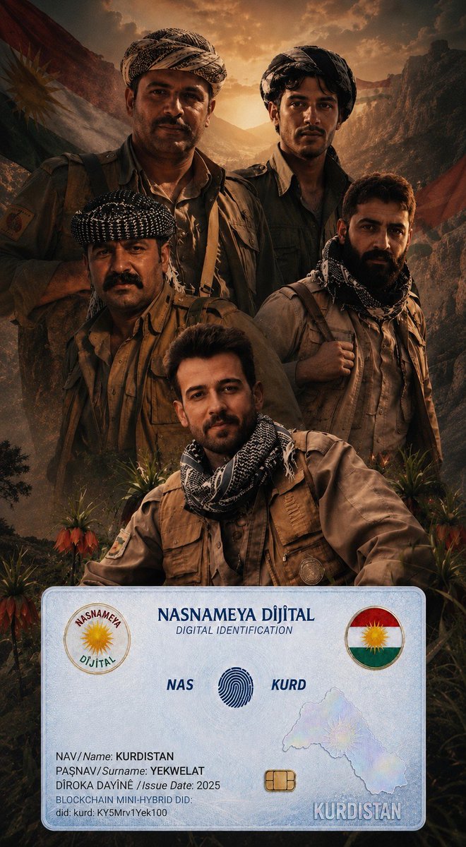 rojtevkurdi's tweet photo. Wan ji bo parastina nav û nasnameya xwe, jiyana xwe feda kirin. Giyanê wan şad bê.
Nasname hebûn e.

https://t.co/BpHYDtLRiQ

#Kurdistan #digitalID #nasKURD #Kurdî #kurdish #rojhelat #soranî https://t.co/vqXlykPLVy