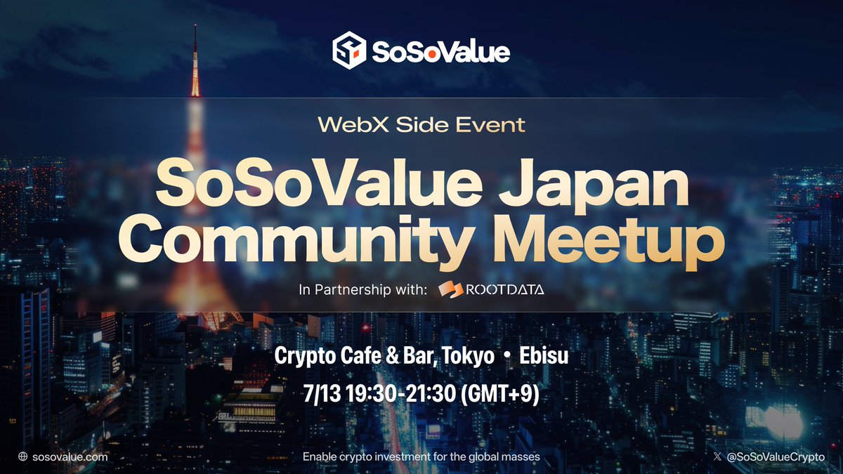 SoSoValue Japan Community 🇯🇵 tweet media