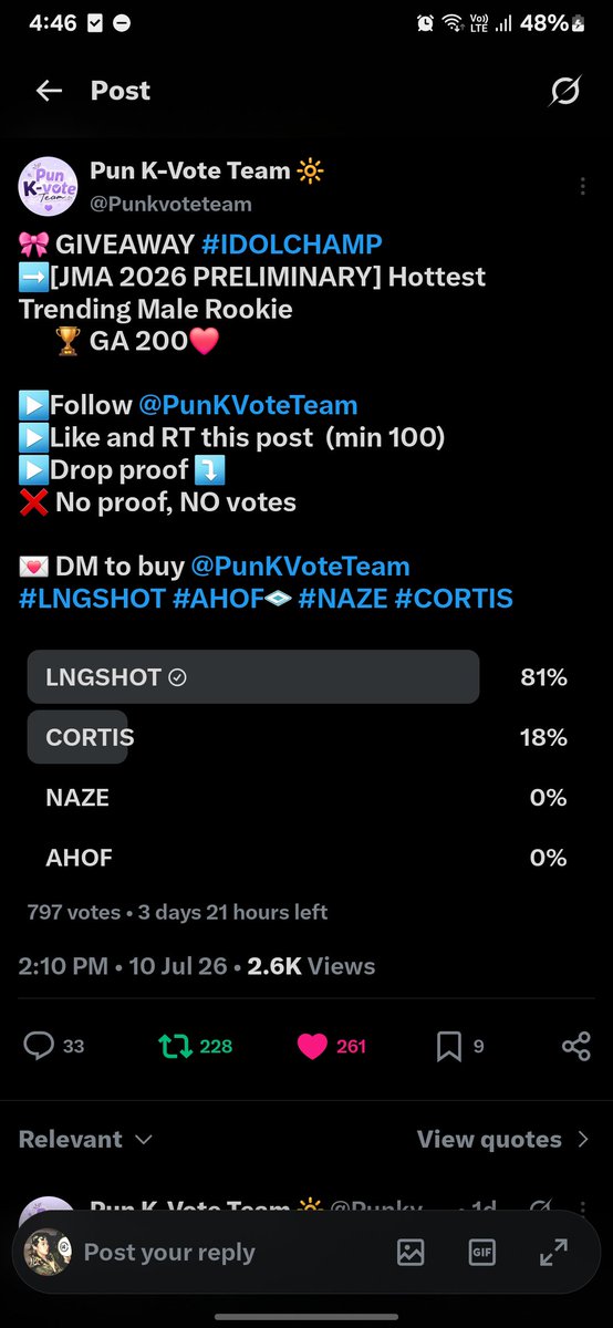 abandosn's tweet photo. @Punkvoteteam https://t.co/ZQZzBz4N44