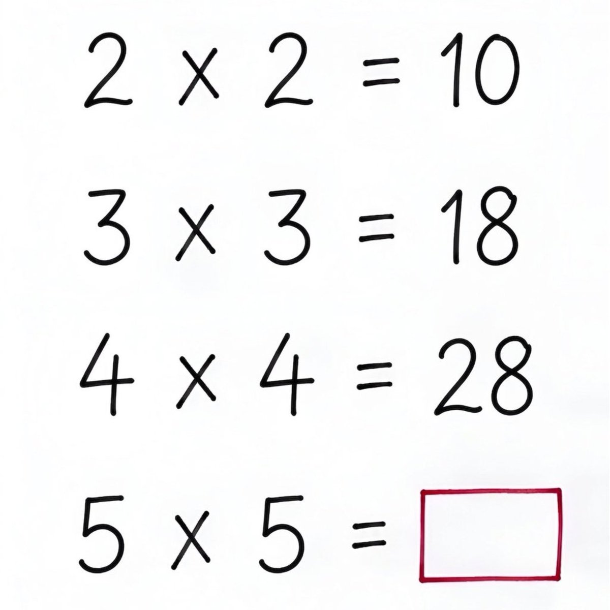 wynneflh's tweet photo. Only above average IQ level will solve this.

Prove me wrong❌ https://t.co/5WkTF7mfow