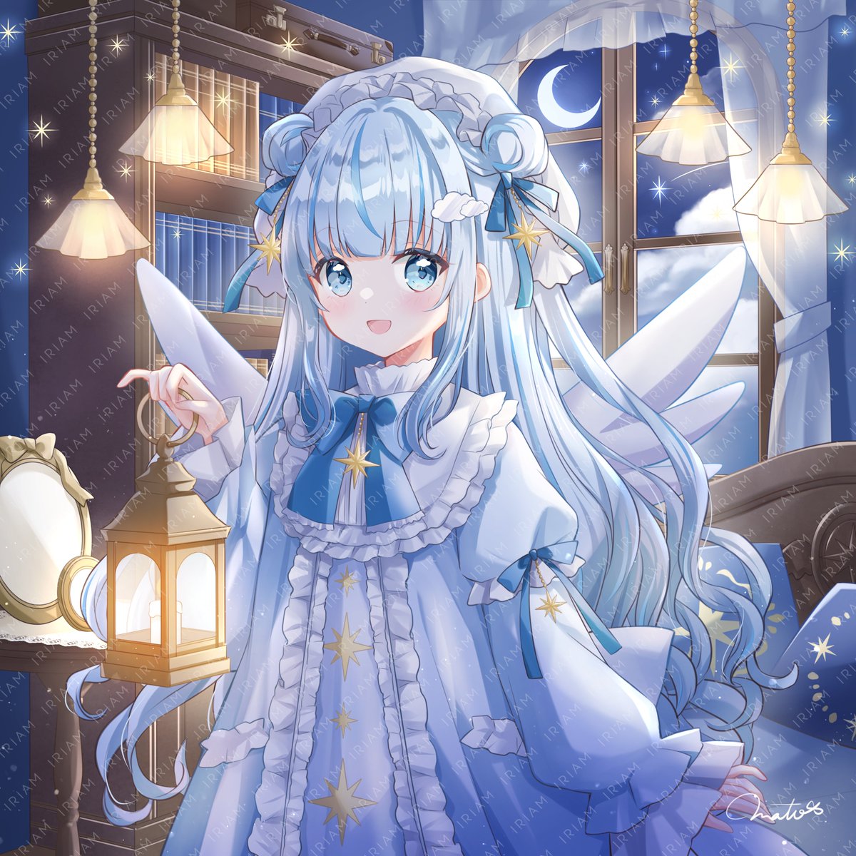 matommmmm's tweet photo. IRIAM様公式イベント『illustration for you -星のしおり-』上位入賞者様のイラストを描かせていただきました！
綿雲さとう様 (@ ssttppss)
夜天メーム様 (@ yz_Meme) https://t.co/VQnjWUS5Wj