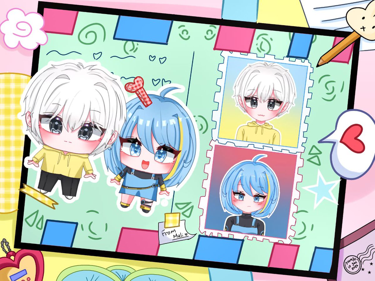 muliyaart's tweet photo. #commisionsopen #vtuber #Chibi #zonajajan #artdigital  #artraffle
OPEN COMMISSION CHIBI YCH 
DISKON SPESIAL ULTAH!! 

Yang mau 
DM INSTAGRAM MULI :@MULIYA_ART
Wa : 085136657092 https://t.co/3VeUGQlEGu