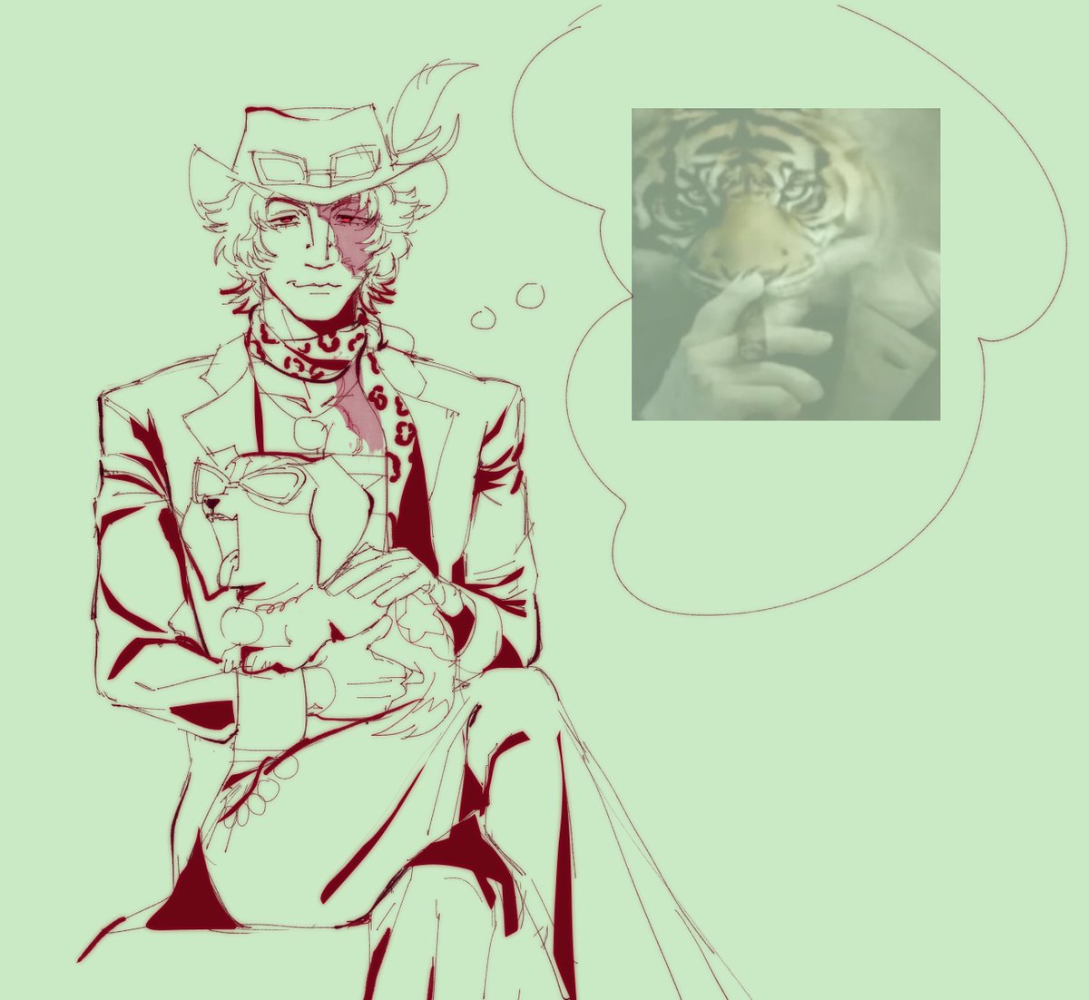 killllingtime's tweet photo. easy there tiger https://t.co/ldvWCN54AW