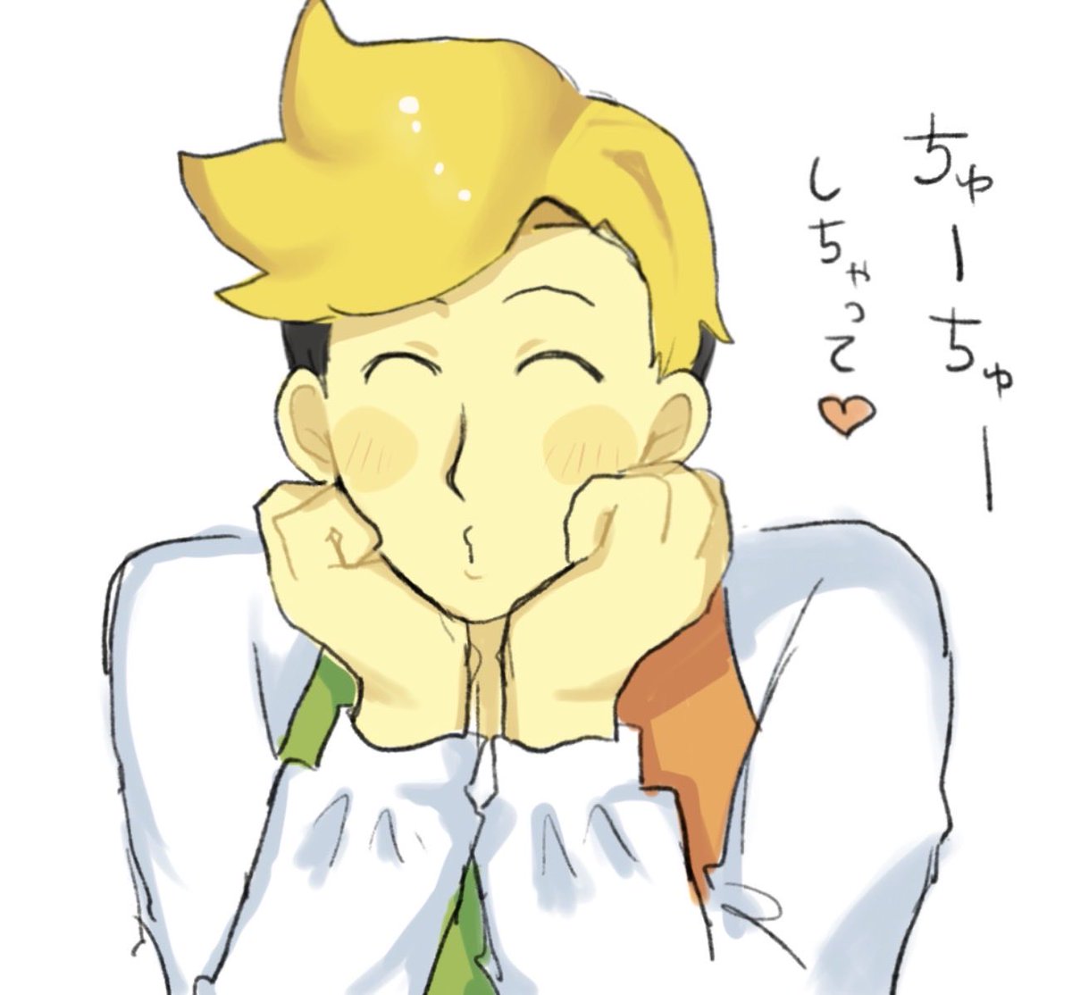 wquig4's tweet photo. 絶対このポーズで言ってるであろうセリフ https://t.co/RmHrE4GLa4