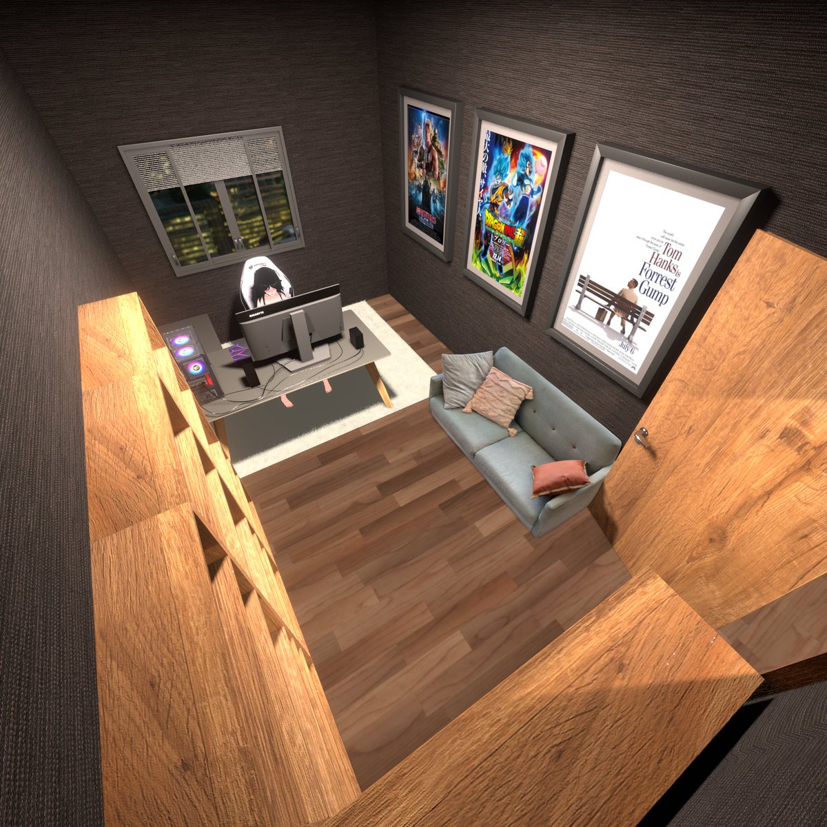 NanzanStudio's tweet photo. Now we'll see Kenoa's house!

Designed by Nanzan team member @Coraltheeocto and using a base model of the house from Open 3D Lab, the CEO modified all so that it fits

|| This is a fictional environment || #Pregnant #birthfetish #birth #givingbirth #3D #NSFW #NanzanStudio #OCㅤㅤ https://t.co/hzJnLkRaHk