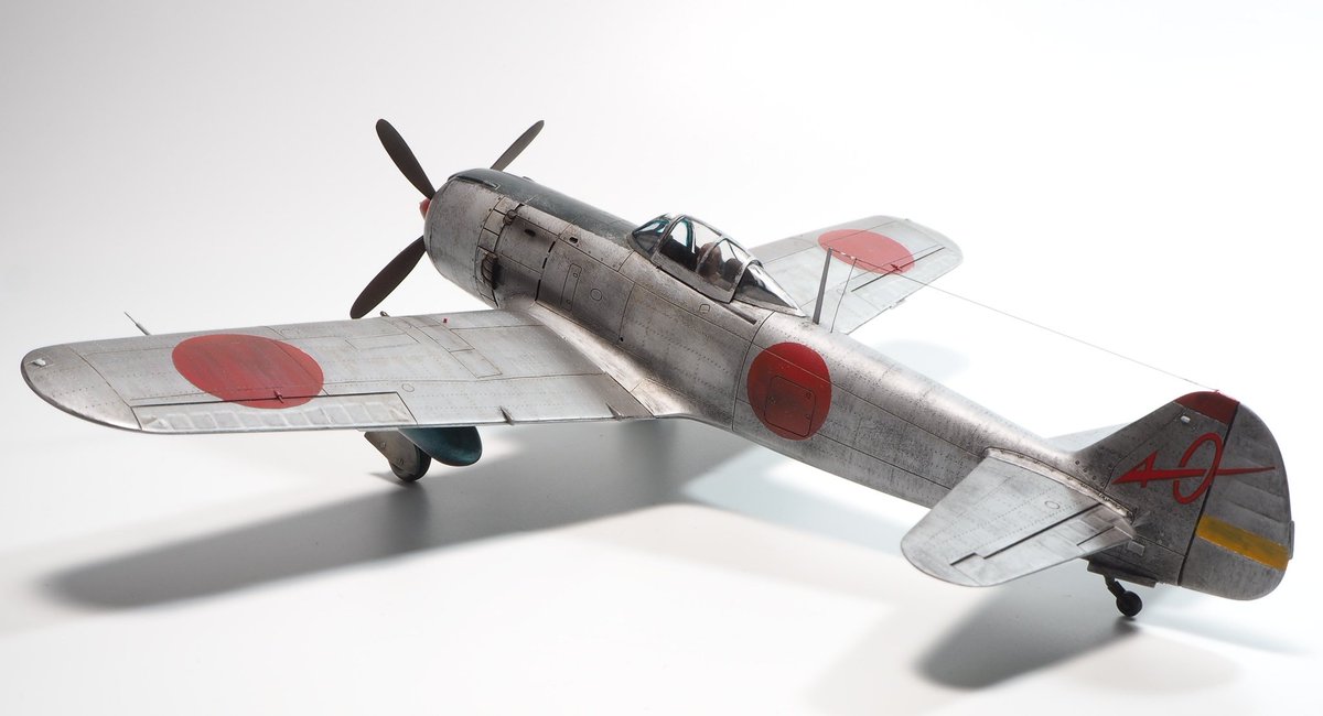 商談中‪‪❤︎‬ タミヤ1/48疾風 1972年発売だけどプロポーションが抜群に良いよね♪ 今