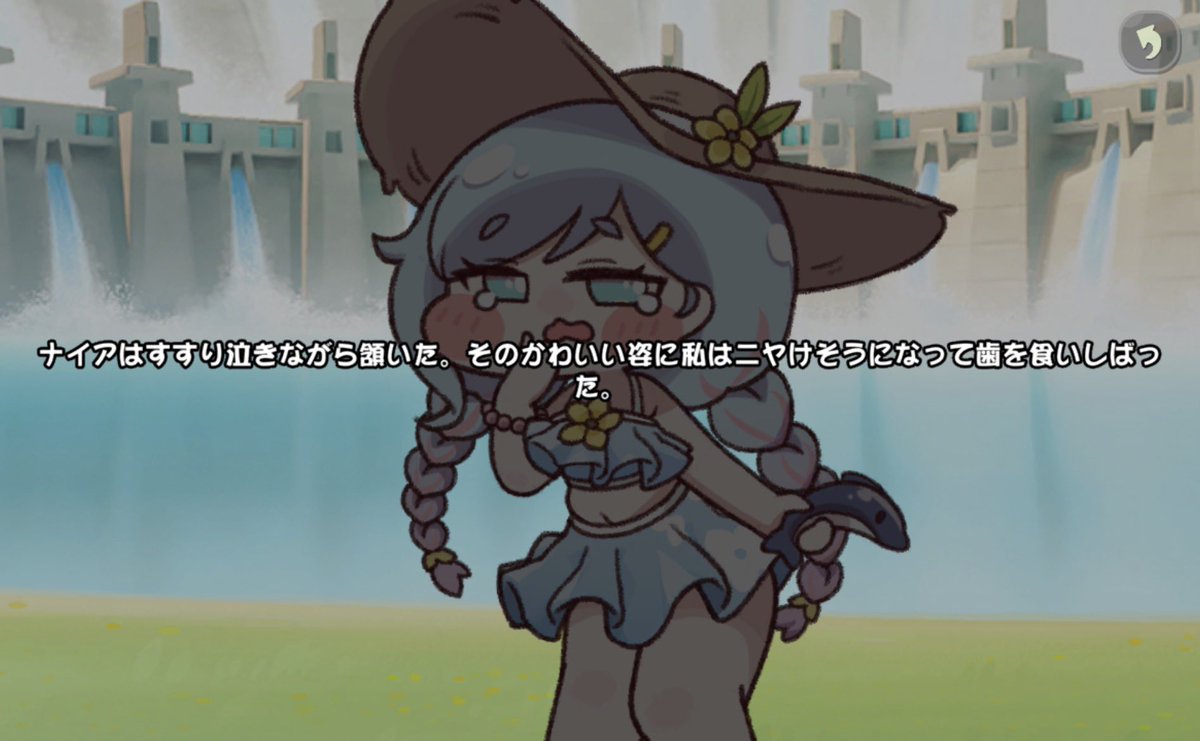 ijimenunde_hoba's tweet photo. アリスアサイド見たけど教主がいい感じにキモくて笑う
キャラストでも「ったく…w 恥ずかしがり屋すぎるっつーのw」的な感情抱いてたり、割とアリスはお気に入り使徒っぽい

ナイアにも同様にちょいキショめの感情抱いてるあたり、『可愛い系の天真爛漫いたずらっ子』が好みなのかもですね https://t.co/gLBK9FWTWP