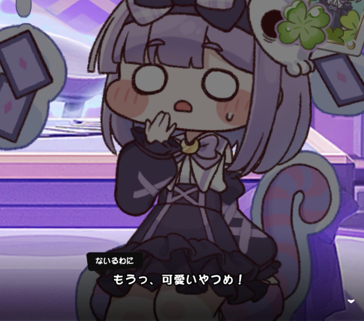 ijimenunde_hoba's tweet photo. アリスアサイド見たけど教主がいい感じにキモくて笑う
キャラストでも「ったく…w 恥ずかしがり屋すぎるっつーのw」的な感情抱いてたり、割とアリスはお気に入り使徒っぽい

ナイアにも同様にちょいキショめの感情抱いてるあたり、『可愛い系の天真爛漫いたずらっ子』が好みなのかもですね https://t.co/gLBK9FWTWP