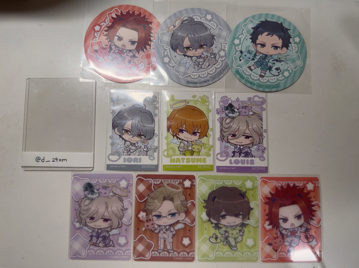 d_29xm's tweet photo. 【譲渡交換】
BROTHERS CONFLICT ブラコン コラボカフェ キャラウムカフェ 特典 クリアカード コースター

譲 )画像の物
求 )同種 風斗

明日12日12時30分〜17時頃池袋手渡し又は郵送でのお取引になります。 https://t.co/sItZD4aLre