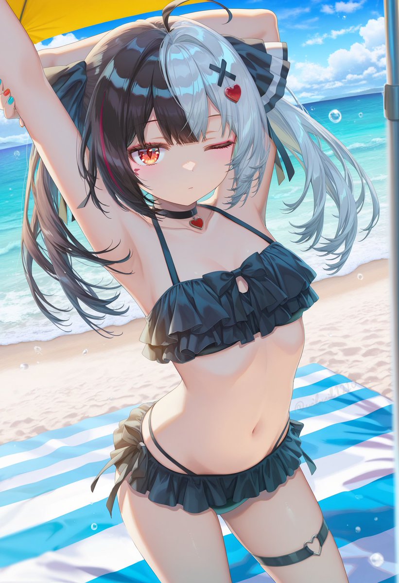 wilwil1210's tweet photo. Neverness To Everness / Lacrimosa
レクイエム:「…お日様眩しい……暖かい……眠い……」   
#NTE  
SFW anime-style illustration. No nudity. https://t.co/sytOwQKs4N