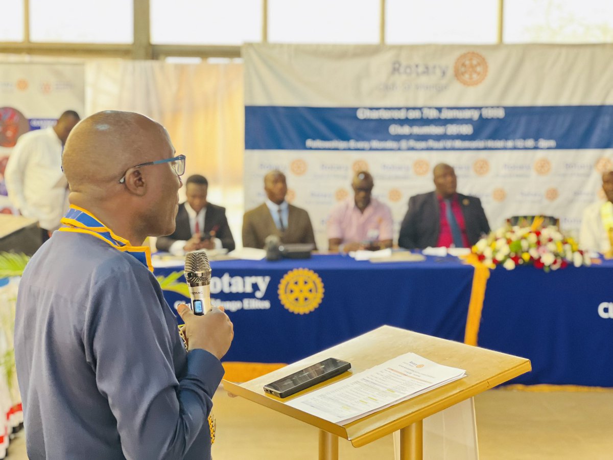 rotaryd9214's tweet photo. DISTRICT NEWS | This morning, the District Governor officially launched the Youth Conference 2026, organized by @RCMengo1988 at Mengo Senior School.

The conference brings together young leaders to explore service, leadership, and innovation while strengthening their commitment. https://t.co/DEvv9Xogfy