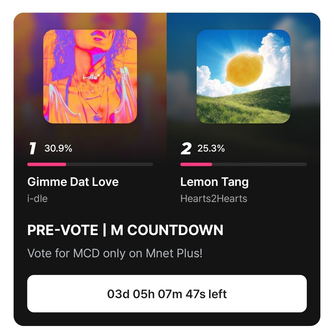 cilli_cilek's tweet photo. mnet plus indirip uygulamadan idle'a oy verin çocuklar çok basit günlük beş oy hakkı var sadece beş reklam izlemeniz gerekiyo iki dknızı almaz 🙏🏻 https://t.co/ZC3mnkgwQr