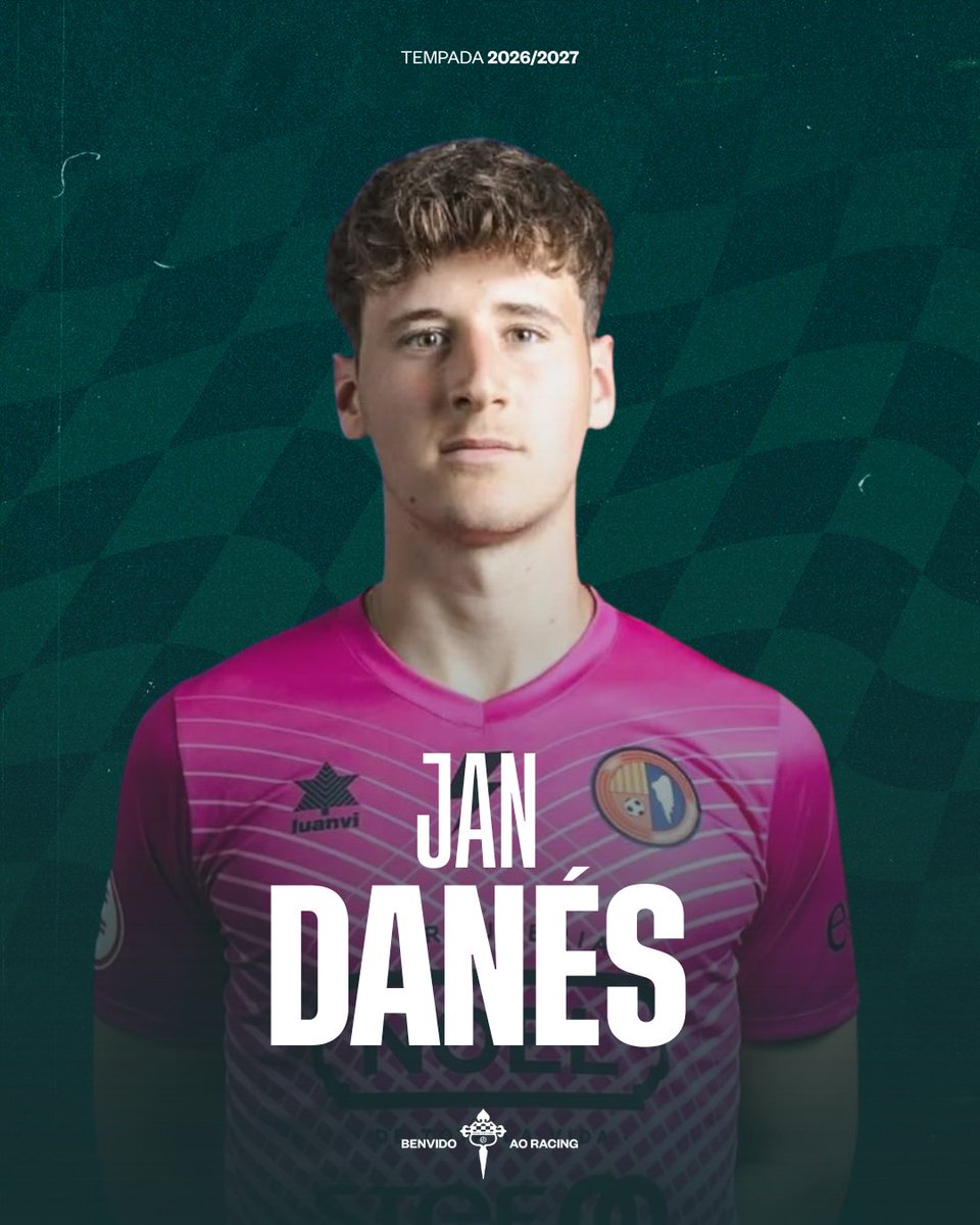 racingferrolsad's tweet photo. OFICIAL | Jan Danés completa a portería do Racing Club Ferrol

Benvido Jan 💚

📰 https://t.co/9bZbWogsvm

#SoñarEnGrande