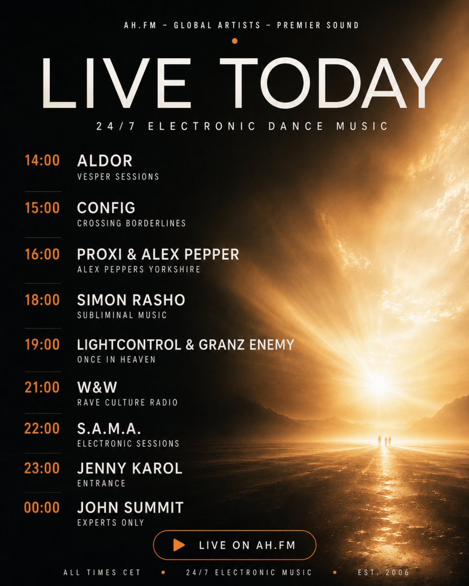 AfterhoursFM's tweet photo. Catch today new fresh exclusive shows via https://t.co/py6QLHD2EE ❤️ https://t.co/Kff4YHS48E