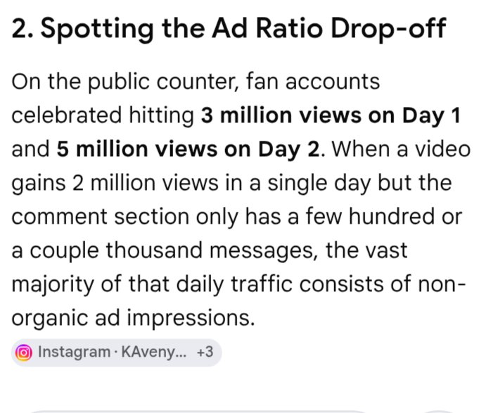 Jlover1456082's tweet photo. may nakita akong post kanina na congrats hadans and handsum dw kasi organic ang views na 8M, so napa research tuloy ako dahil na curious si ateng and this is it🤣🤣🤣 kaya wag nyo nga kaming pinag loloko, yung pang 4 na picture nakakaiyak kasi nag search din ako ng alon ni JL, kahit di kataasan ang views pero yan yung tinatawag na  pure love😭

⬇️⬇️⬇️⬇️