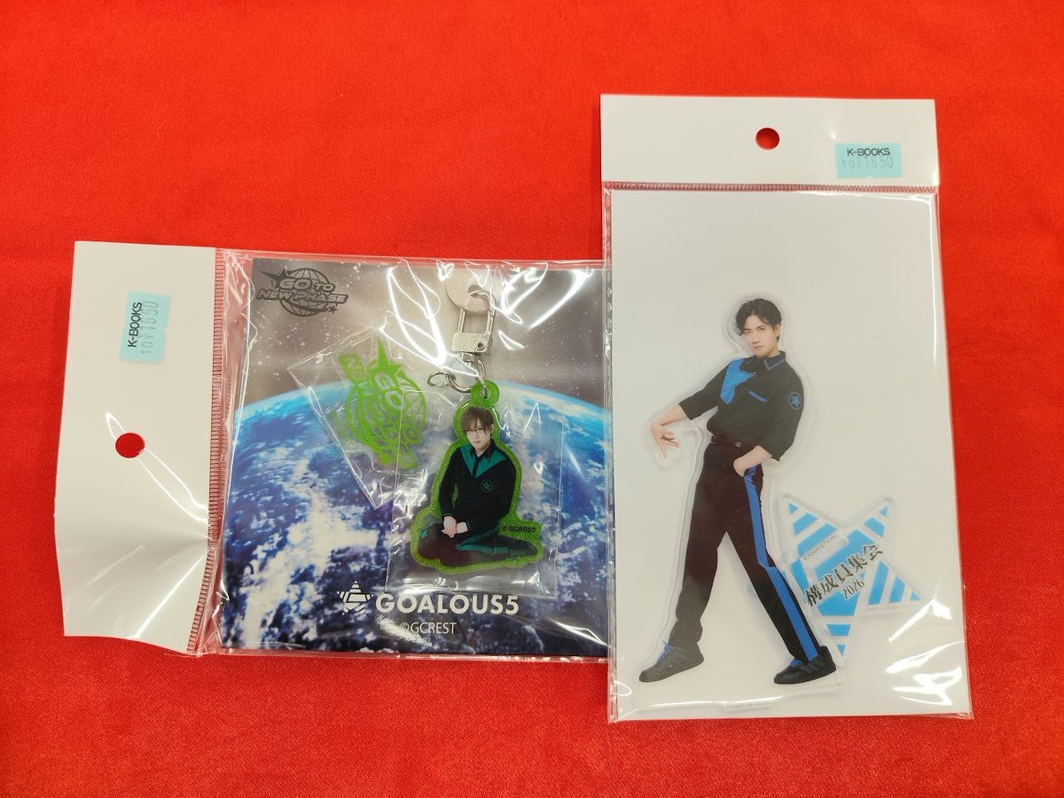 入荷情報】 「GOALOUS5」 構成員集会2026 アクリルゴーラススタンド