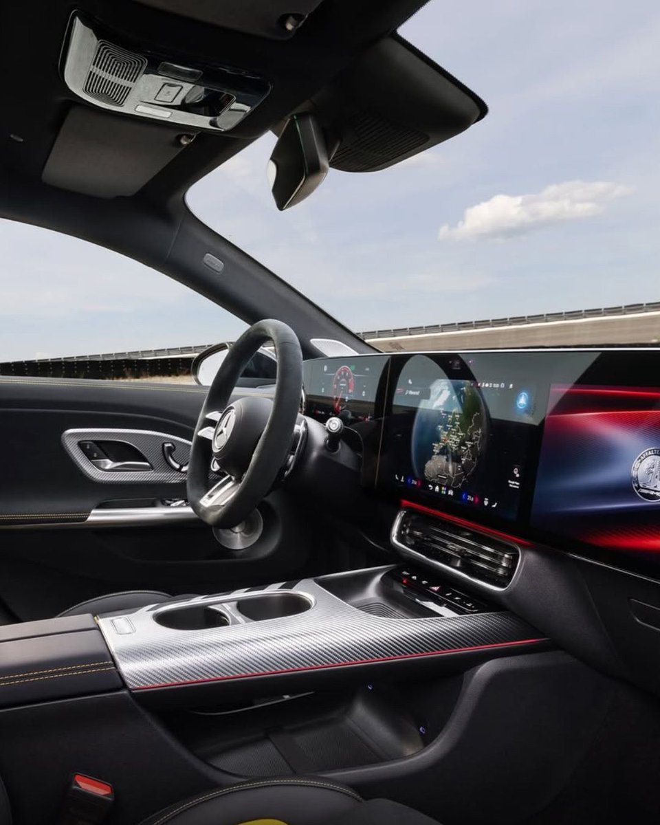 auto_ae's tweet photo. Mercedes-AMG has replaced its legendary turbo four-cylinder with a 680-hp tri-motor EV in the new CLA45 4Matic+. It reaches 62 mph in 2.7 seconds and supports 330-kW fast charging. Can this electric AMG match the emotion of the original? ⚡ 

🚗 https://t.co/xj8UJKf1iH 

 #autoae #mercedesbenz #amg #cla45 #luxury #ev

📸: @mercedesamg