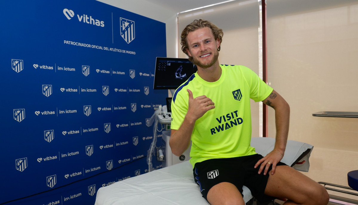 marqoss's tweet photo. Con el fichaje de Hjulmand oficializado por el Atlético puedo contar una pequeña intrahistoria que hasta ahora no podía.

Pequeño 🧵sobre las últimas 72 horas de la llegada del danés al Atleti y los últimos movimientos. https://t.co/ZnOhXVQPp7