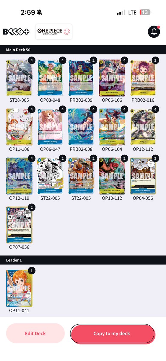 zeumin_'s tweet photo. Looking at my old Nami lists from regionals last year and a store tc who tf was letting me cook https://t.co/dC0eWp6IBA