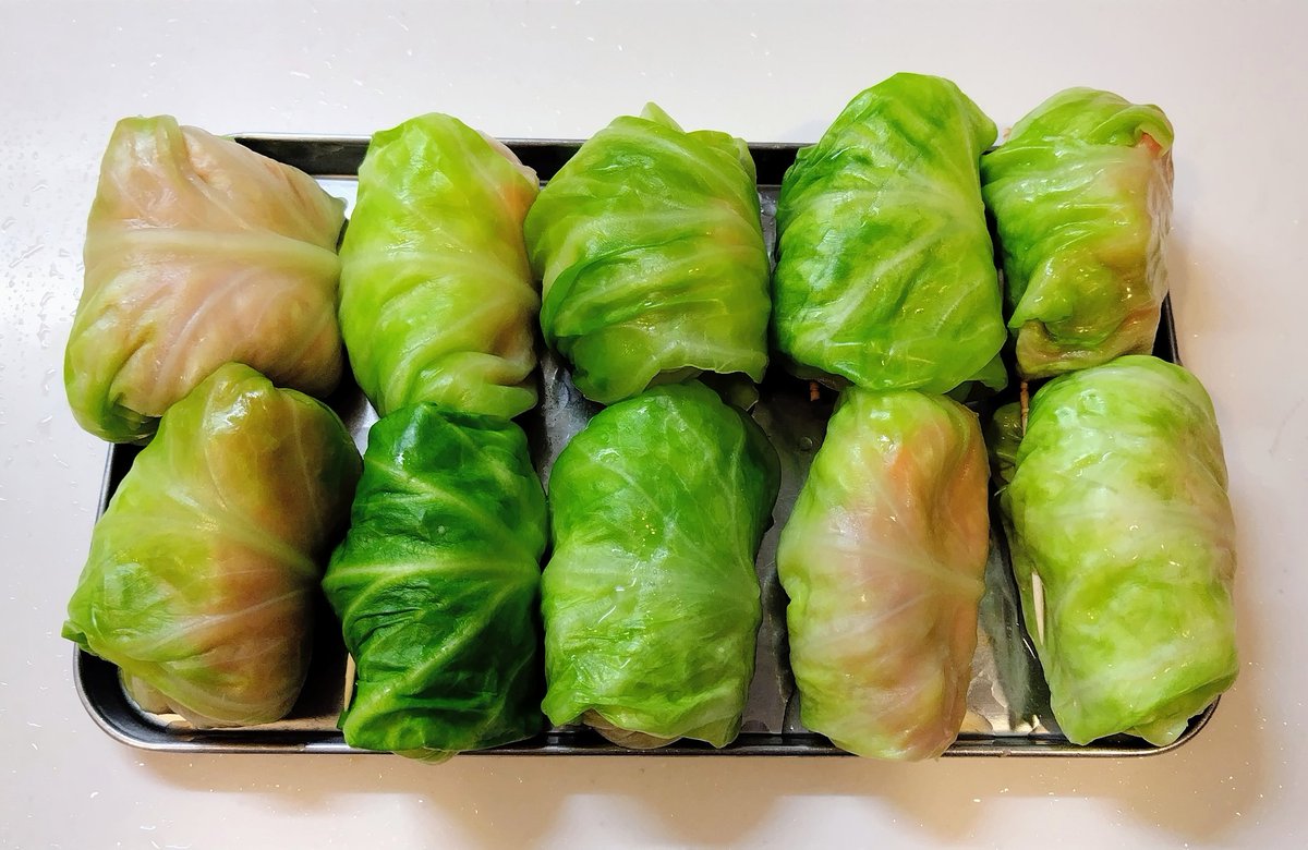 ロールキャベツ 私はロールキャベツのキャベツと肉だねの量をぴったり帳尻合わせる才能