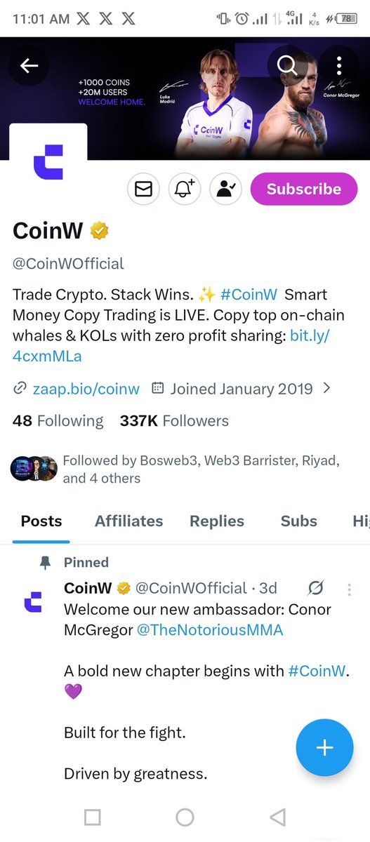 BossEtheria's tweet photo. @CoinWOfficial Conor by KO/TKO

UID: 26492627

LFG! 💜 #CoinWxMcGregor https://t.co/Ps770h7JZ2