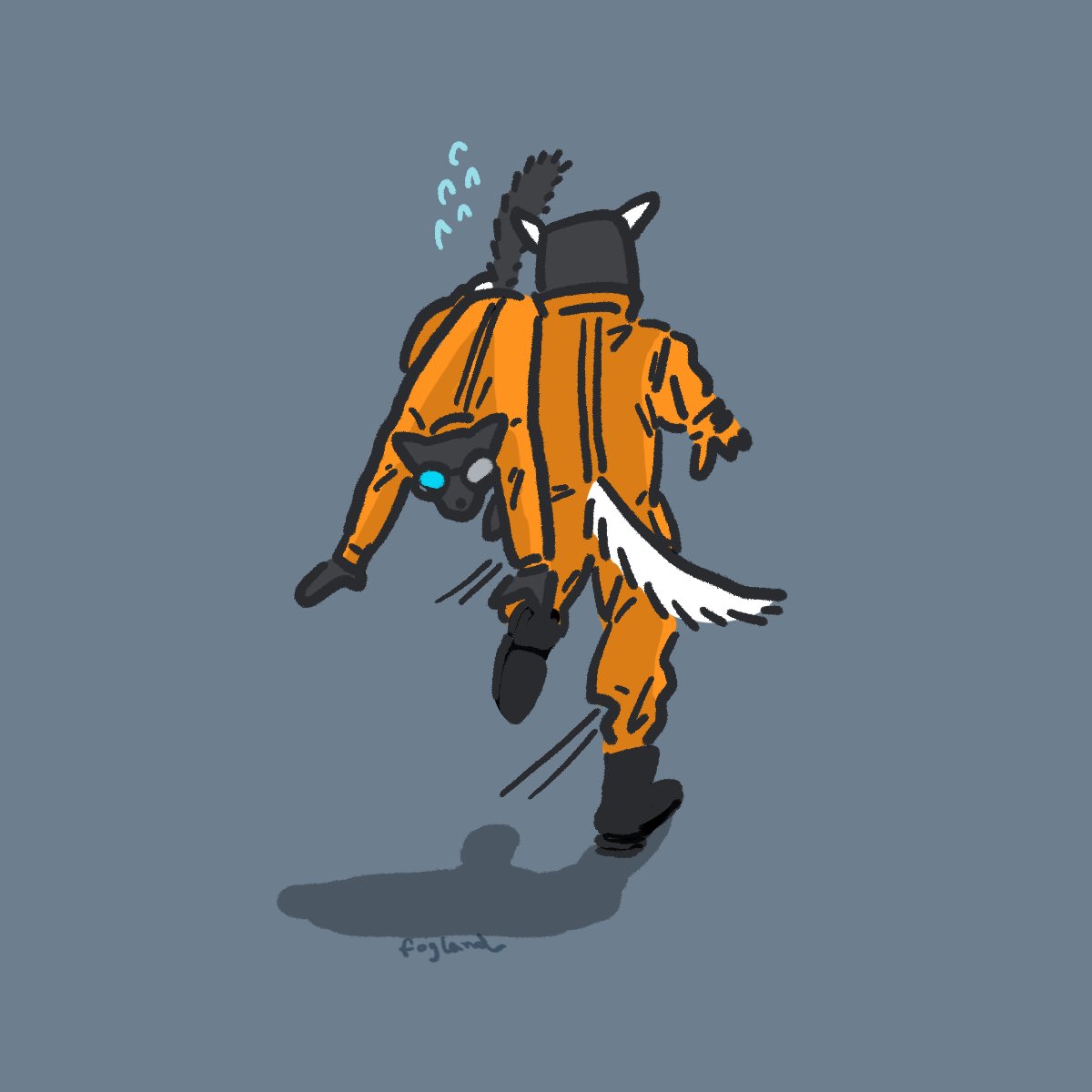 flamythyme's tweet photo. RUN! #포그랜드 #fogland https://t.co/7OdUsAT8Ok