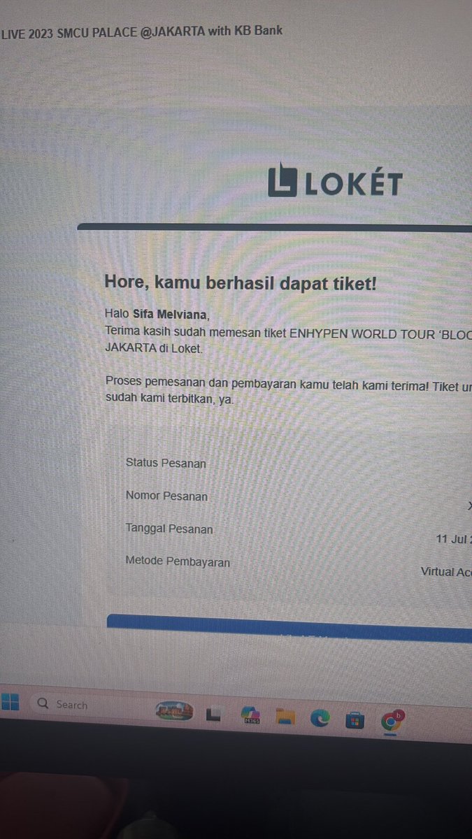 SMathea's tweet photo. GUYSS SIAPA YG MAU BARENGG?? Aku kelebihan 3 tiket VIP A - ENHYPEN WORLD TOUR 'BLOOD SAGA' IN JAKARTA!! 

AKU JUAL QN 14.15.16 
MASUK BARENGAN 

Langsung DM !!!

#엔하이픈 #ENHYPEN #EN_WORLDTOUR_BLOODSAGA #BLOODSAGA_IN_JAKARTA https://t.co/1P6psMllPh