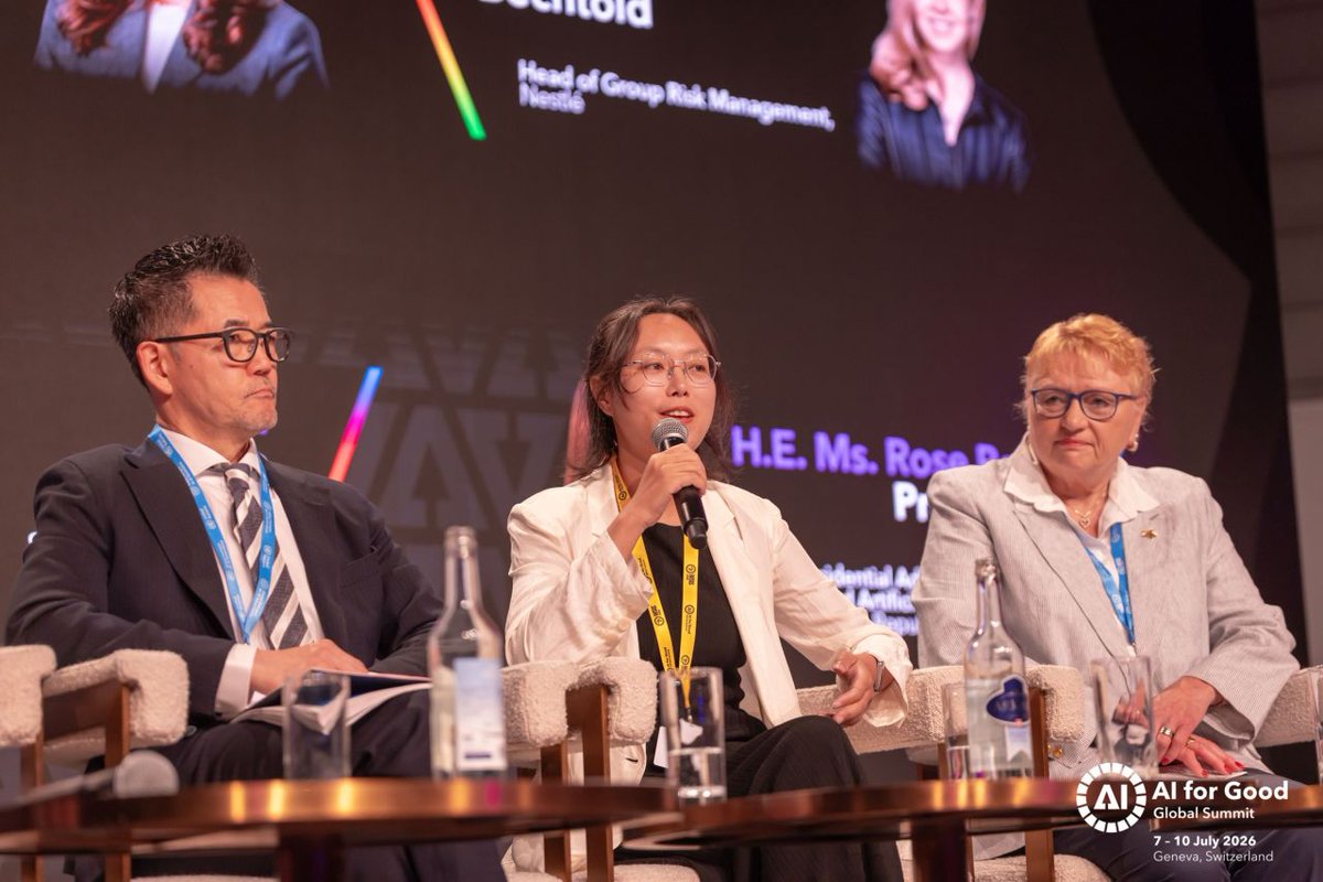 ZTEPress's tweet photo. A meaningful and impactful #GenevaDigitalWeek — all about collaborating to unlock #AI's potential to serve humanity! ✨ We made a new #Partner2Connect pledge, while #ZTE's experts shared insights on AI infrastructure, AI governance, women’s leadership, and more — strengthening our role as a global collaborator and responsible innovator. 

🤝 Together, we're driving sustainable, inclusive, and trustworthy AI for all. #AIforGood

@UN | @ITU | @AIforGood