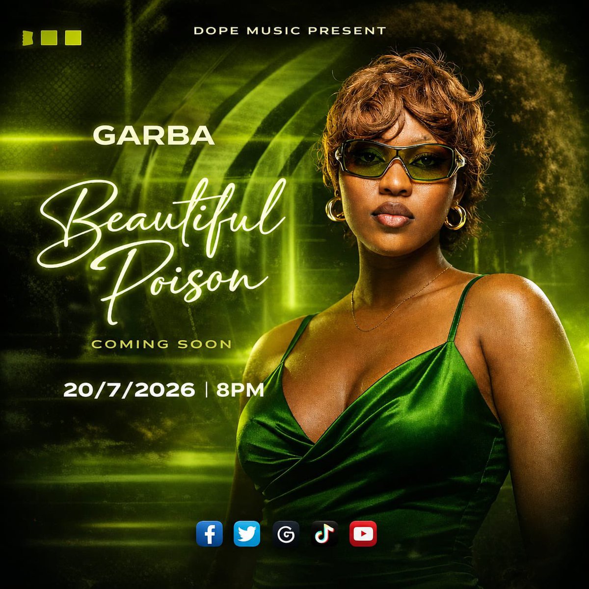 GarbaCecile1's tweet photo. Some songs you hear once.
Some songs stay with you.
Beautiful Poison drops July 20. 🖤
See you on the other side.
#BeautifulPoison #Garba https://t.co/jgeBPt7Itz