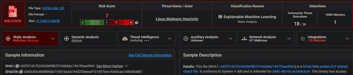 BlinkzSec's tweet photo. The website is either pretty new or just pretty broken. The hash leads to the payload.
c0d3c83c468895da716816ae2c94d253eeaaf1b18f7beccfa05caa1d85d0a881
cc: @500mk500
#DDoS #Stresser
hxxps://urlhaus.abuse.ch/url/3884899/
hxxps://bazaar.abuse.ch/sample/c0d3c83c468895da716816ae2c94d253eeaaf1b18f7beccfa05caa1d85d0a881/