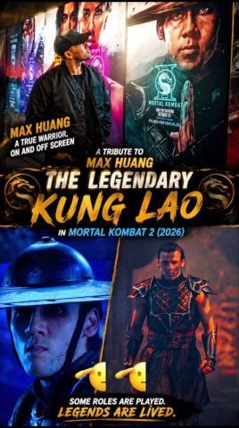 WalkerKris29545's tweet photo. I just want to say that before I go to bed I saw Max Huang's docu series called Life of action on youtube and it was very beautiful and inspiring. He really worked hard and believed in himself. So im posting this picture of him walking up to Kung Lao. https://t.co/oC1TFyvIFl
