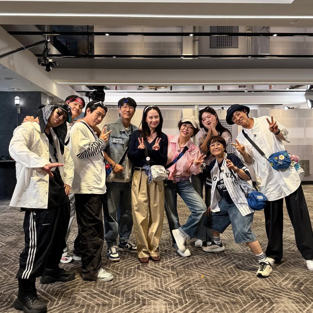 cheonsjh's tweet photo. jihyo is so cute with her outfit for tomorrow's ep! 🥹🫶

#SongJiHyo #송지효 https://t.co/GDiTZSt0dg