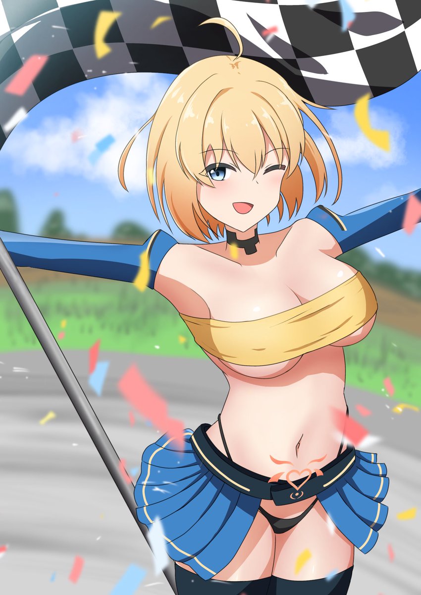 yuki9comet's tweet photo. アプランで1番素でレースクイーンっぽい格好の女を描きました
#牛絵巻 https://t.co/f5Cr3Ngxy3
